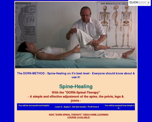 Backbone-Therapeutic with The DORN-Technique